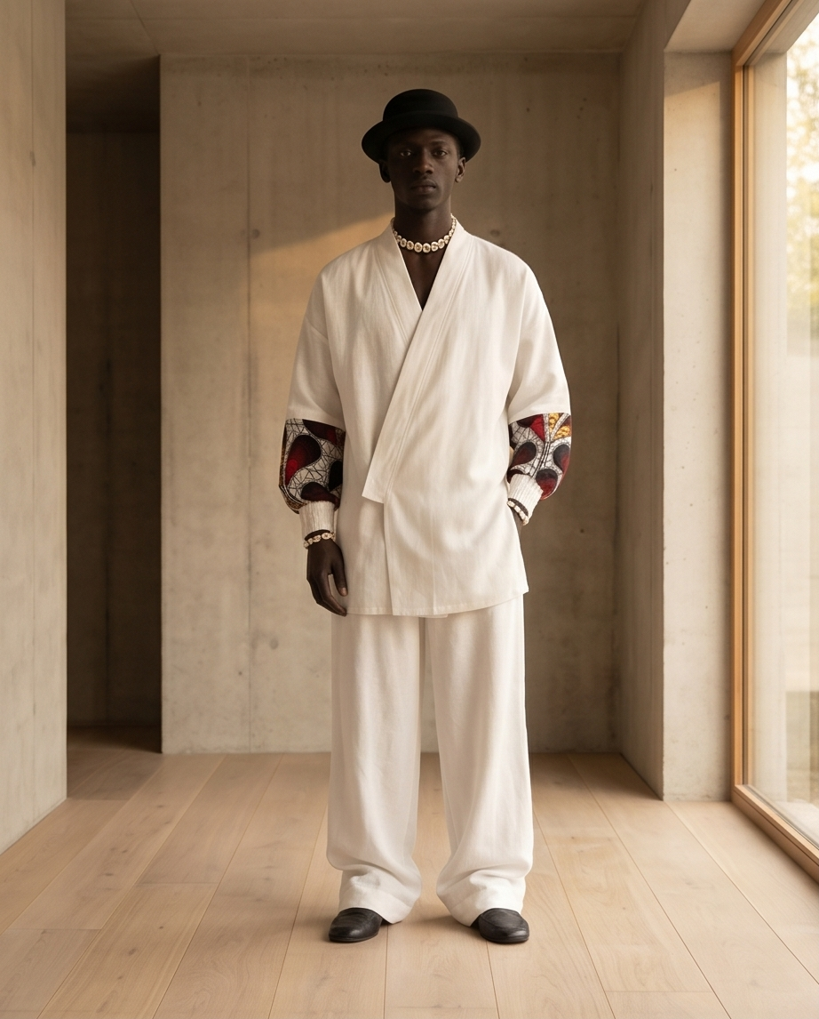 Le Kimono — Ivoire Manjak